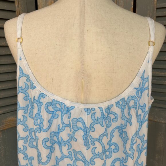 Lilly Pulitzer Amerie Embroidered Midi Dress Flamingle Sz XL - Picture 11 of 14